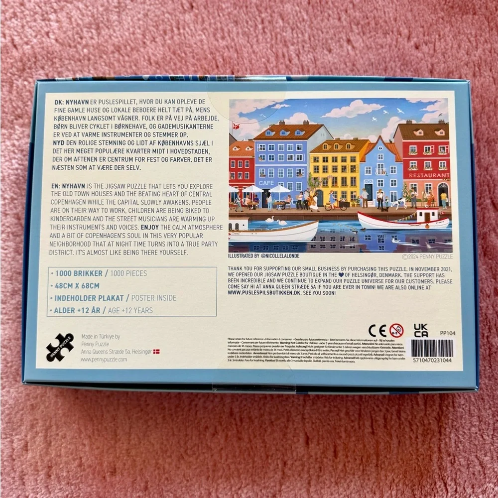 Penny Puzzle Nyhavn 1000 piece puzzle - Picture 2 of 9